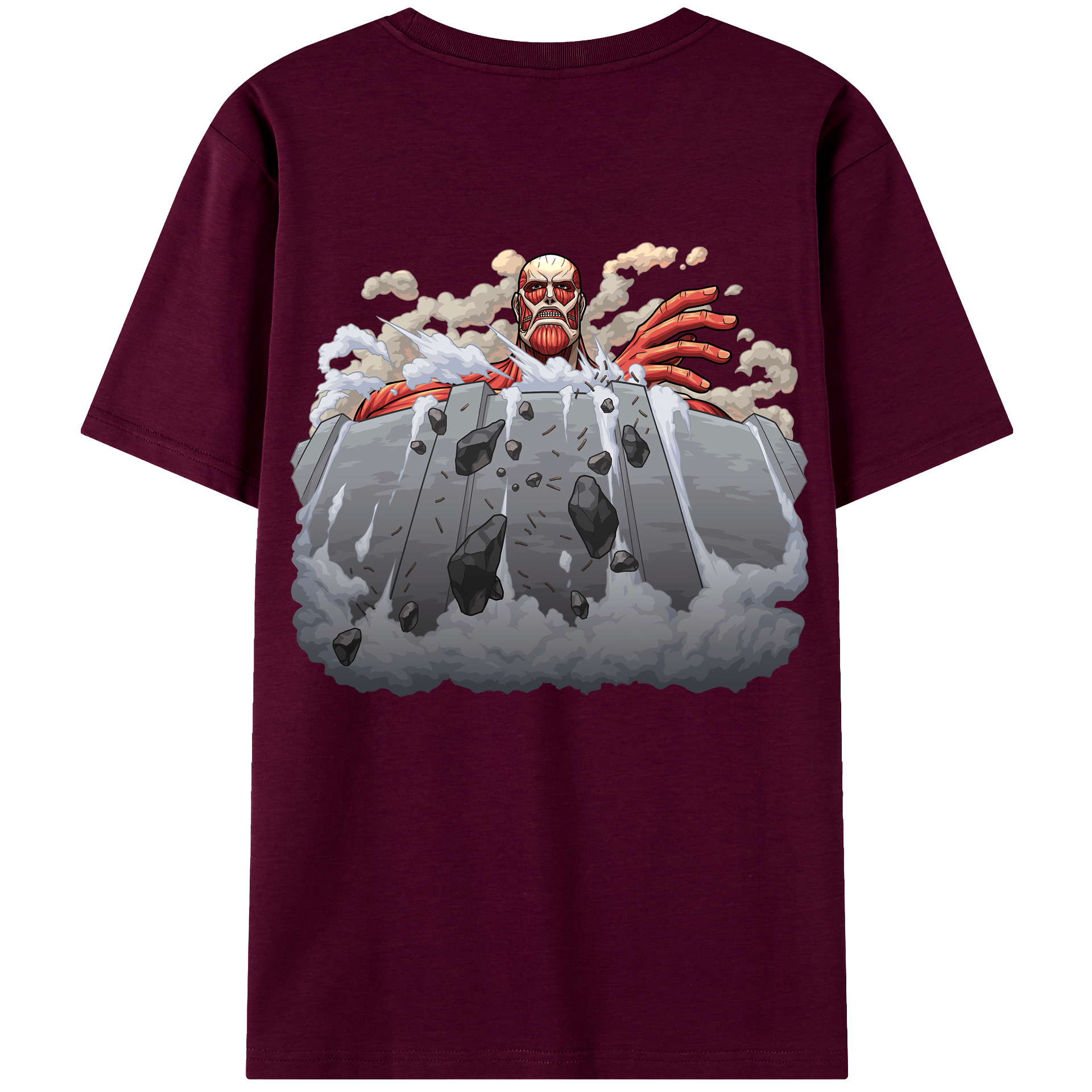 （画像用） 進撃の巨人 Attack on Titan レディース半袖Tシャツ(バックプリント)